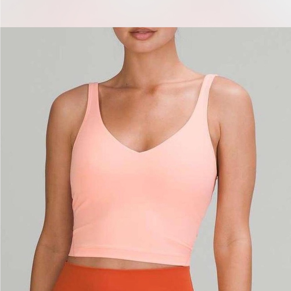 Lululemon Dew Pink Align Crop Tank